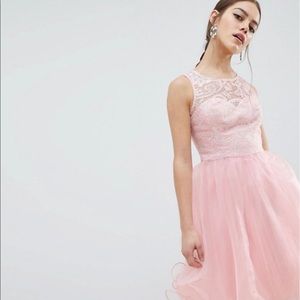 Chi Chi London Pink Dress NWOT